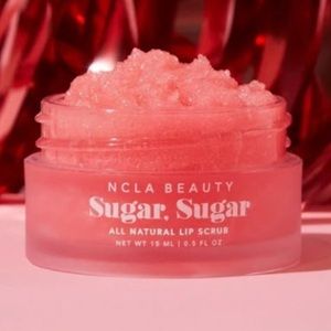 NCLA Beauty Sugar, Sugar Pink Champagne luxury lips Scrub All natural ➿